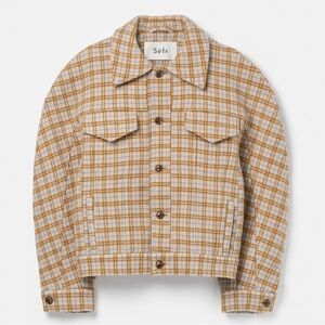 Séfr Matthieu jacket in checked wool. M size, true to size. Retail Price $2200.